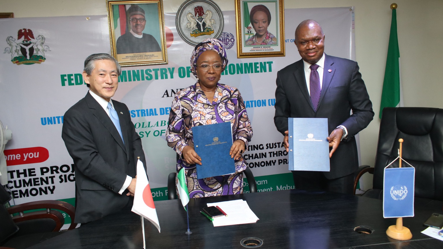 Japan and UNIDO sign agreement on sustainable plastic value chains project in Nigeria