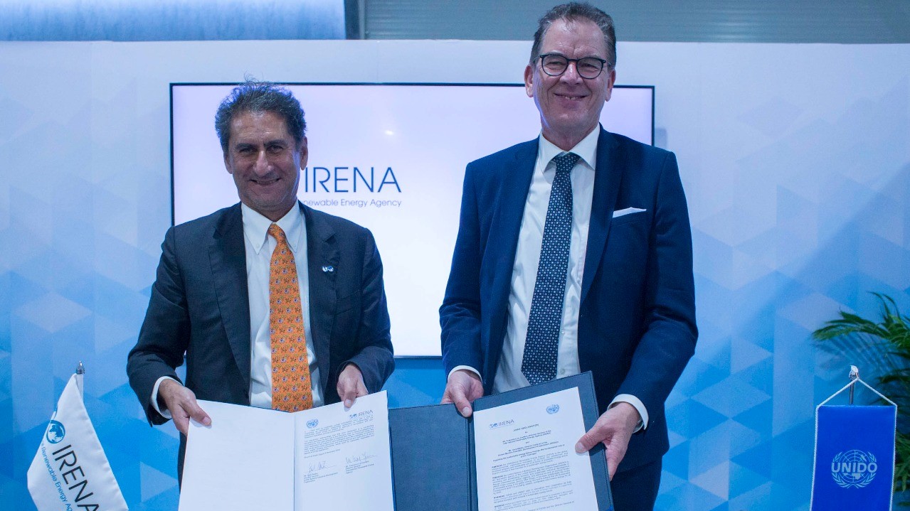 DG UNIDO with DG Irena