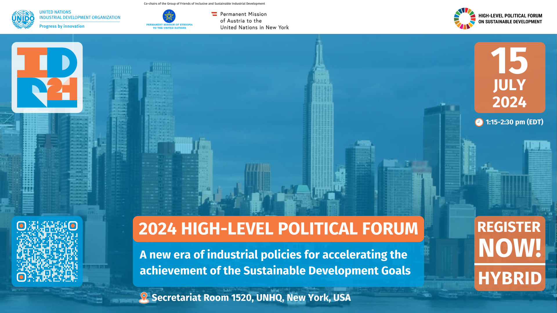 HLPF 2024 New York Banner