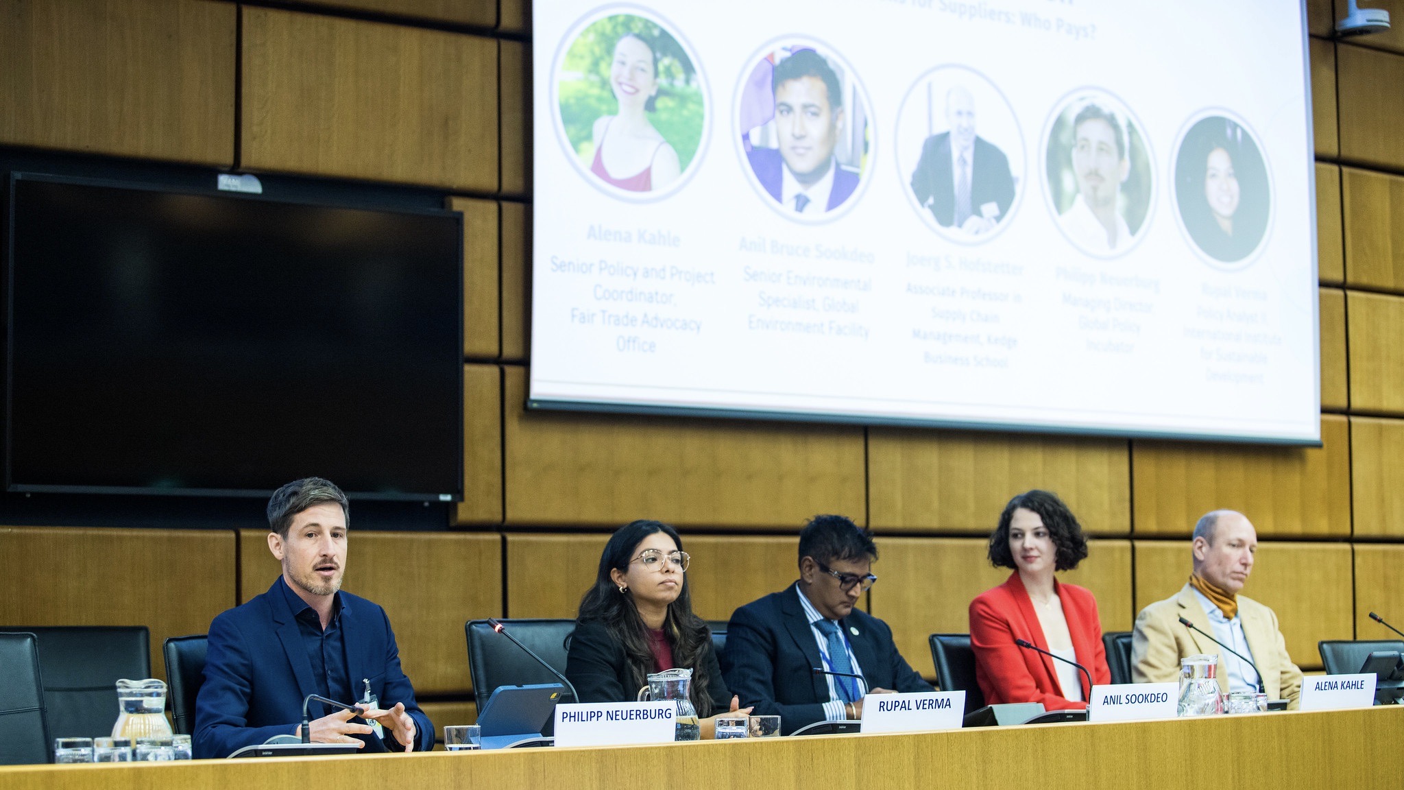 Panel with participants