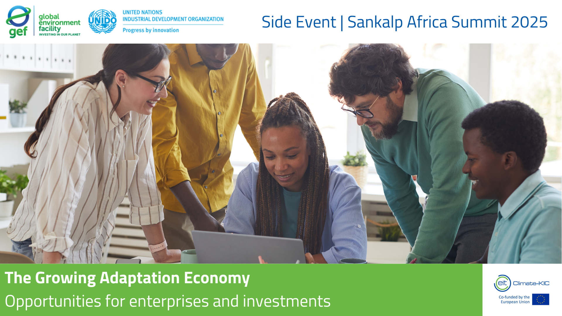 The Growing Adaptation Economy: Opportunities for enterprises and investments - Sankalp Africa Summit 2025 Side Event