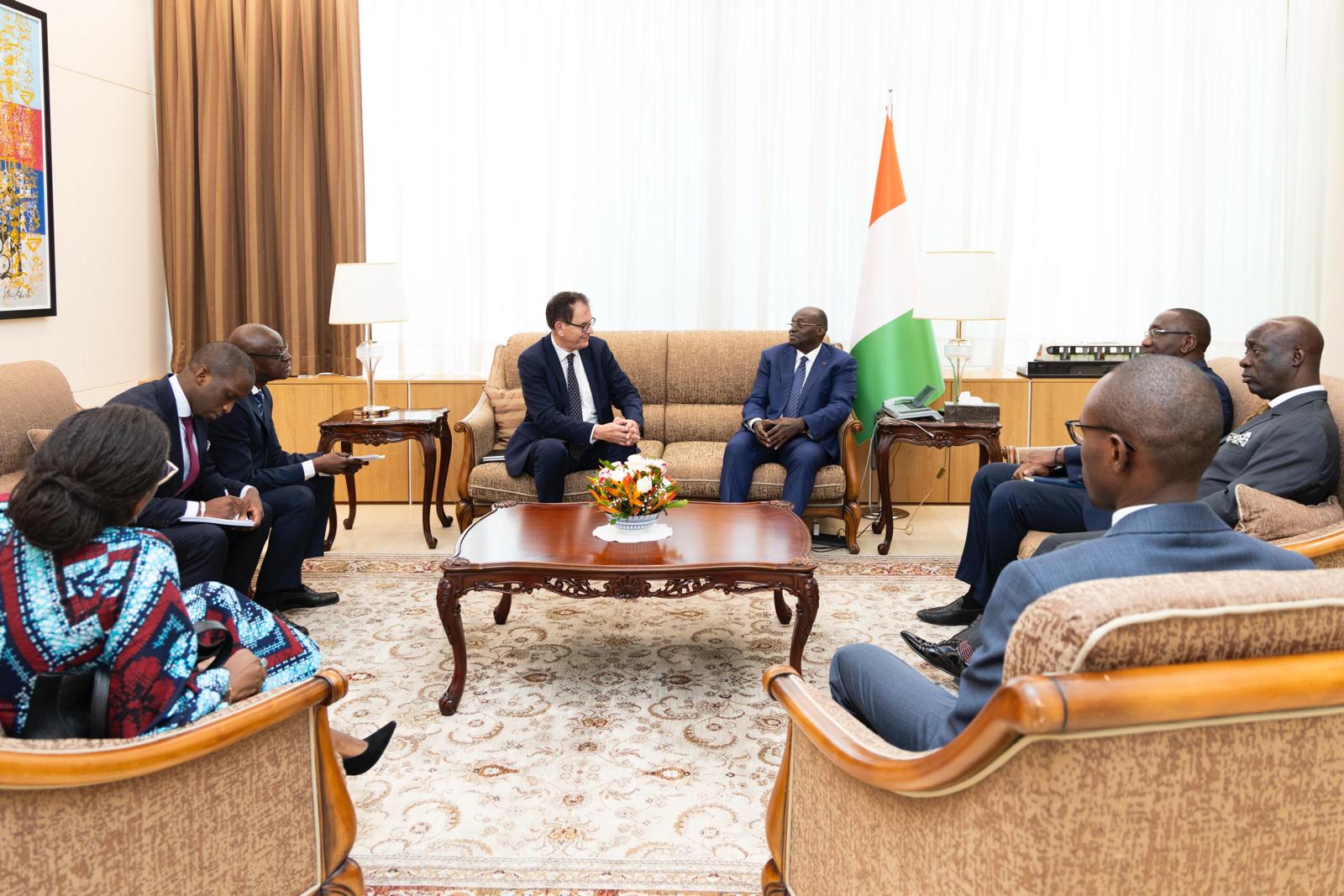 CIV Vice-President Tiémoko Meyliet Kone