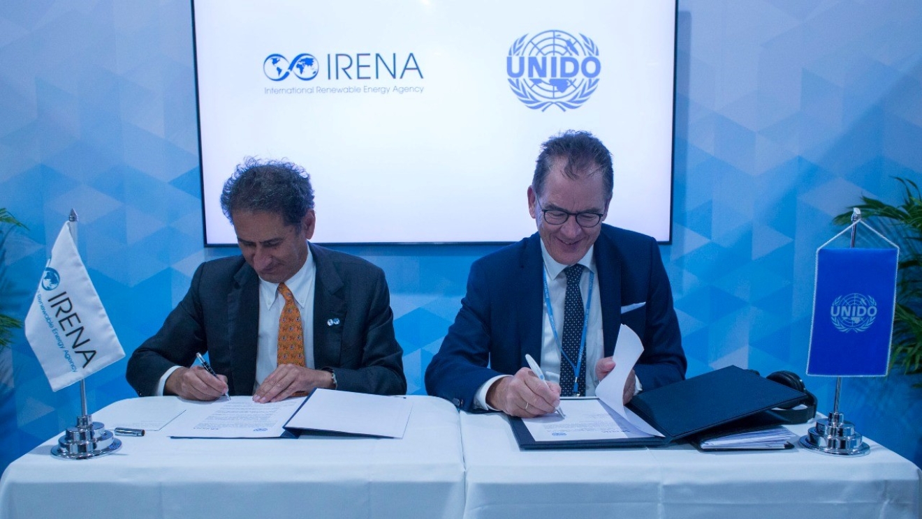 UNIDO DG with DG Irena