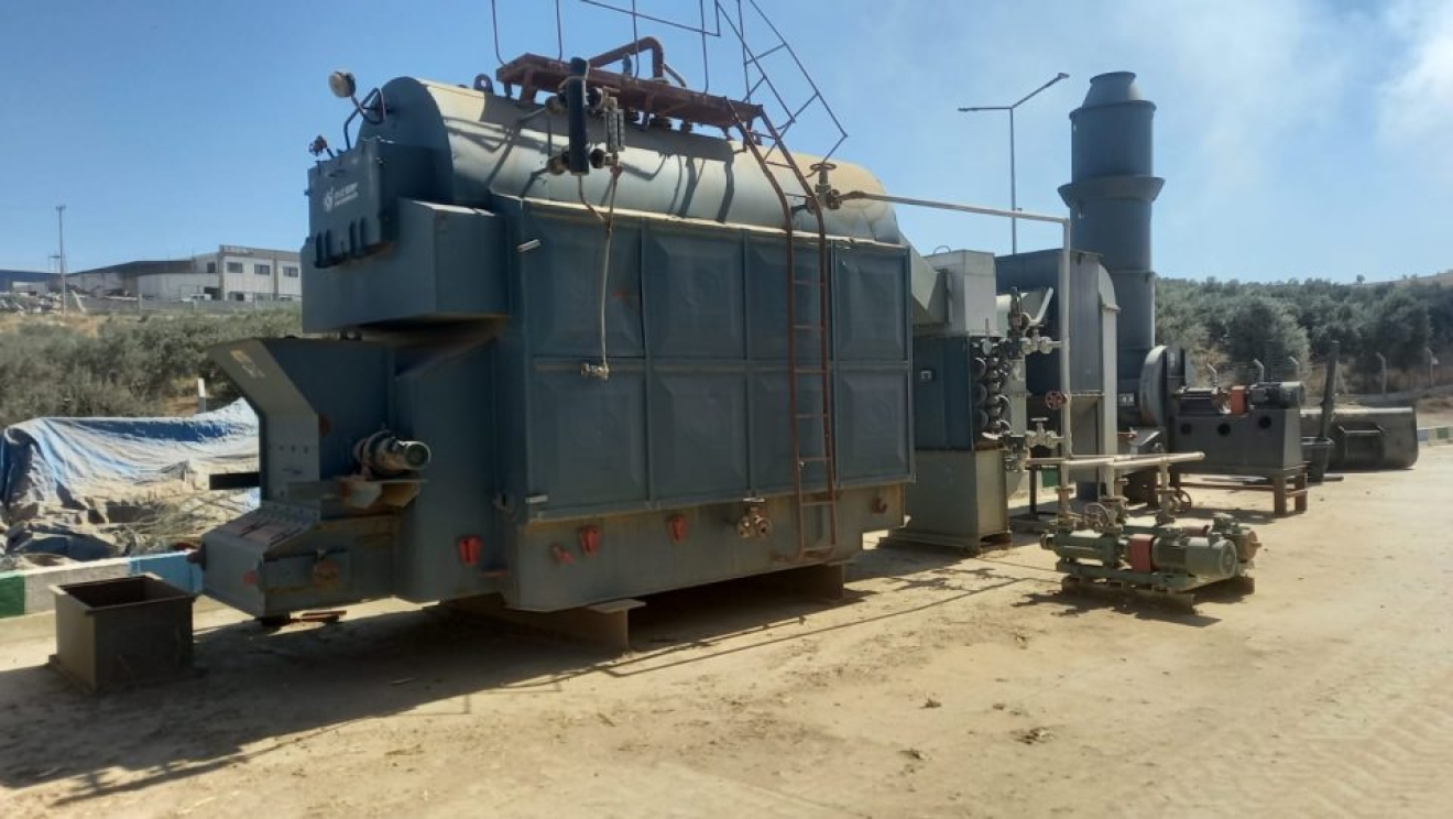 Biomass boiler