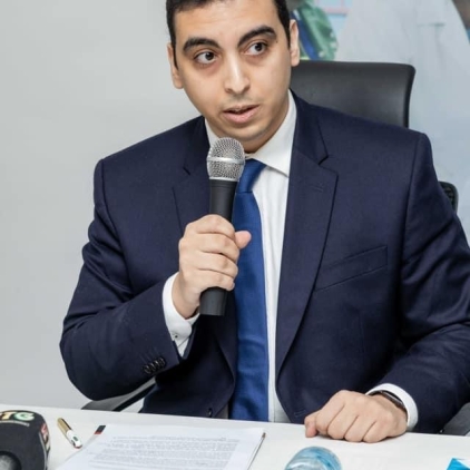 Sofiane Mabouth, Director General and Country Manager Guinea for ALTEO Alumina